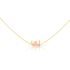 ENAMEL LETTER CHOKER