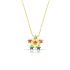 RAINBOW SNOWFLAKE NECKLACE