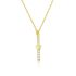 HEART IN A BAR NECKLACE