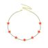 NEON PINK ENAMEL STARS CHOKER