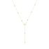 WHITE ENAMEL BLISS NECKLACE