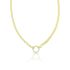 HALF CHAIN HALF SNAKE CHAIN CHOKER