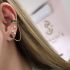 STUD CUFF EARRING