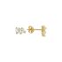 BAGUETTE STUD EARRING