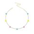ENAMEL PASTEL HEARTS CHOKER