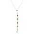 ENAMEL EYES LARIAT NECKLACE