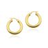TUBE HOOP EARRING