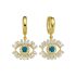 BLUE EYE EARRING