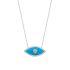 EYE OF LOVE NECKLACE-TURQUOISE