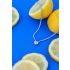 YELLOW HEART TENNIS NECKLACE