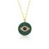 GREEN EYE NECKLACE