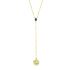 COIN LARIAT NECKLACE