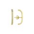 VERTICAL WHITE EARRINGS