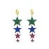 RAINBOW SHOOTING STARS EARRING