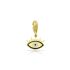 MINI EMANEL EYE CHARM-BLACK