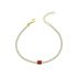 SINGLE EMERALD CUT CHOKER