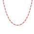 NEON PINK CHAIN NECKLACE