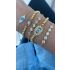 BAGUETTE STONES BRACELET