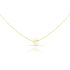 ENAMEL LETTER CHOKER