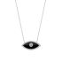 EYE OF LOVE NECKLACE-BLACK ONYX