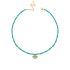 TURQUOISE BEADED EYE NECKLACE