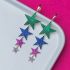 RAINBOW SHOOTING STARS EARRING