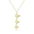 THREE BUTTERFLIES NECKLACE