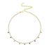 ROUND RAINBOW TENNIS CHOKER