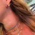 RAINBOW EAR JACKET EARRING