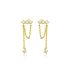 GOLD CHAIN EARRING