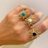 SUNBURST RING-GOLD