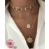 DANGLING BAGUETTE CHOKER