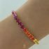 RAINBOW TENNIS BRACELET-4mm