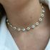 FULL ENAMEL EYES CHOKER