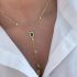 EMERALD CUT NECKLACE