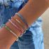PINK OMBRE TENNIS BRACELET