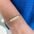 THIN BLOCK BRACELET
