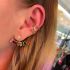 RAINBOW EAR JACKET EARRING