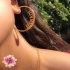 HOOP NAME EARRING