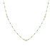 ENAMEL BEAD CHAIN NECKALCE
