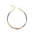 RAINBOW TENNIS WITH STAR ANKLET