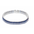 SAPPHIRE BLUE TENNIS BRACELET-3MM