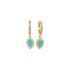 DANGLING PEAR DROP EARRING