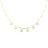 DANGLING COIN NAME NECKLACE