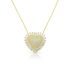 BAGUETTE HEART NECKLACE