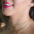 VERTICAL WHITE EARRINGS
