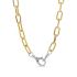 CHAIN NECKLACE WITH SILVER LOCK